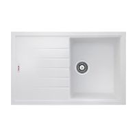 FABIANO Кухонная мойка Classic 78x50 Alpine White (8221.301.0317)